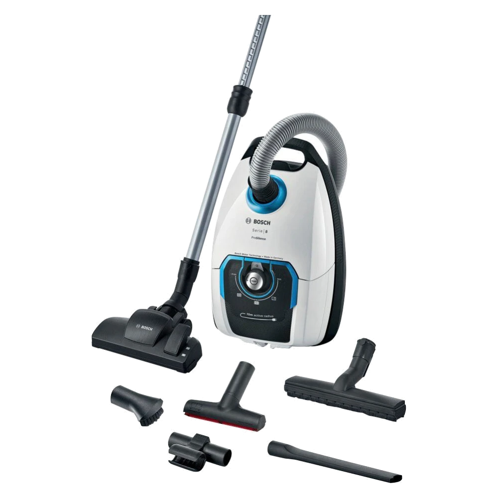 Bosch Serie 8 ProSilence BGB75XSIL (Bodenstaubsauger mit Beutel)