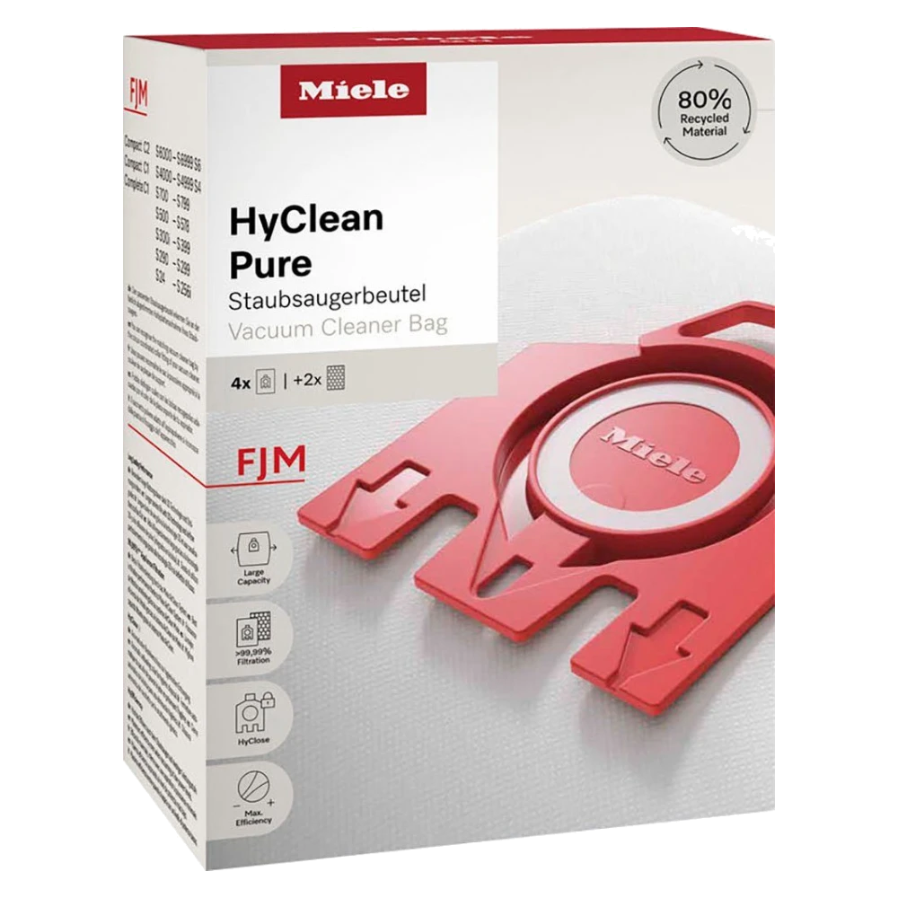 Miele Staubsaugerbeutel FJM HyClean Pure